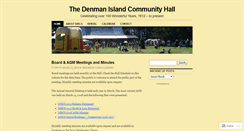 Desktop Screenshot of denmanhall.wordpress.com