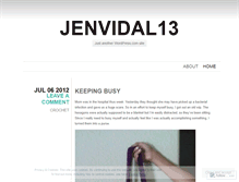 Tablet Screenshot of jenvidal.wordpress.com