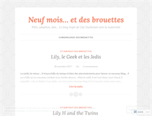 Tablet Screenshot of neufmoisetdesbrouettes.wordpress.com