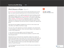 Tablet Screenshot of communitydns.wordpress.com