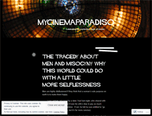 Tablet Screenshot of mycinemaparadiso.wordpress.com