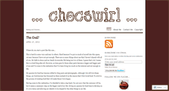 Desktop Screenshot of chocswirl.wordpress.com