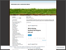 Tablet Screenshot of peterdoranlawn.wordpress.com