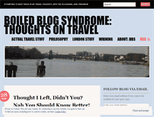 Tablet Screenshot of boiledblog.wordpress.com