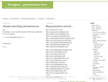Tablet Screenshot of greenshadow.wordpress.com