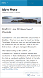 Mobile Screenshot of mosmuse.wordpress.com