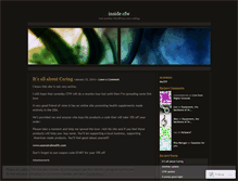 Tablet Screenshot of cfwblog.wordpress.com