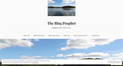 Desktop Screenshot of blogprophet.wordpress.com