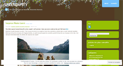 Desktop Screenshot of myserendipityblog.wordpress.com
