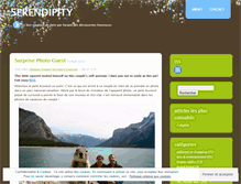 Tablet Screenshot of myserendipityblog.wordpress.com