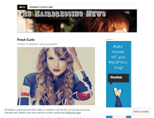 Tablet Screenshot of hairdressingnews.wordpress.com
