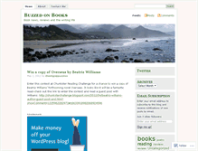 Tablet Screenshot of buzzedonbooks.wordpress.com