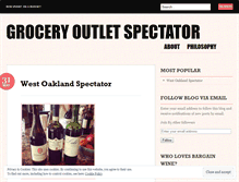 Tablet Screenshot of gospectator.wordpress.com