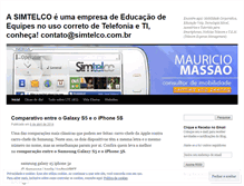 Tablet Screenshot of mauriciomassao.wordpress.com