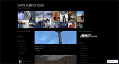 Desktop Screenshot of chrisrskibum.wordpress.com