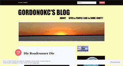 Desktop Screenshot of gordonokc.wordpress.com