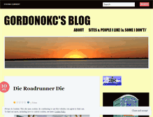 Tablet Screenshot of gordonokc.wordpress.com
