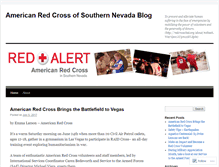 Tablet Screenshot of americanredcrossofsouthernnevada.wordpress.com