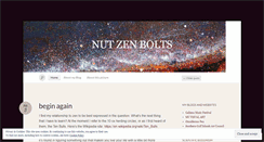 Desktop Screenshot of nutzenbolts.wordpress.com