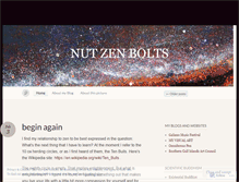 Tablet Screenshot of nutzenbolts.wordpress.com