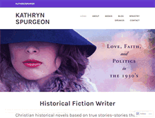 Tablet Screenshot of kathrynspurgeon.wordpress.com