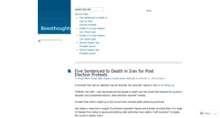 Desktop Screenshot of boxothoughts.wordpress.com