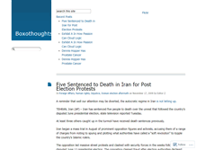 Tablet Screenshot of boxothoughts.wordpress.com