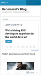 Mobile Screenshot of benemazel.wordpress.com