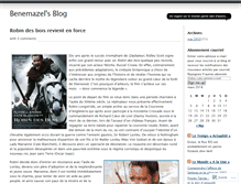 Tablet Screenshot of benemazel.wordpress.com