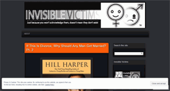 Desktop Screenshot of invisiblevictims.wordpress.com
