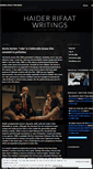 Mobile Screenshot of haiderrifaat.wordpress.com