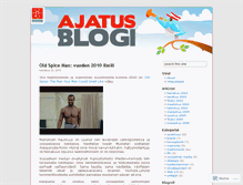 Tablet Screenshot of ajatusblogi.wordpress.com