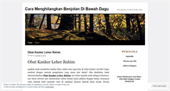 Desktop Screenshot of obatbenjolandibawahdagu.wordpress.com
