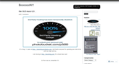 Desktop Screenshot of boonming.wordpress.com