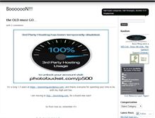 Tablet Screenshot of boonming.wordpress.com