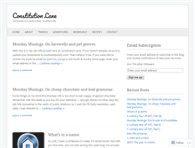 Tablet Screenshot of constitutionlane.wordpress.com