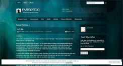 Desktop Screenshot of pansynelo.wordpress.com