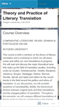 Mobile Screenshot of literarytranslation.wordpress.com