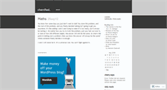 Desktop Screenshot of cherrified.wordpress.com