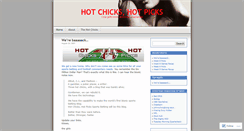 Desktop Screenshot of chickswithpicks.wordpress.com