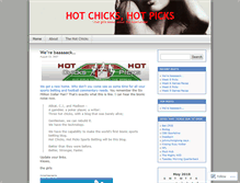 Tablet Screenshot of chickswithpicks.wordpress.com