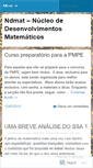 Mobile Screenshot of ndmat.wordpress.com