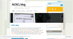 Desktop Screenshot of ncrcl.wordpress.com