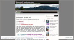 Desktop Screenshot of masyono9.wordpress.com