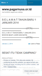 Mobile Screenshot of pagarnusa.wordpress.com