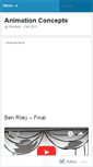 Mobile Screenshot of animationconceptsparsonsfall2011.wordpress.com
