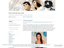 Tablet Screenshot of entubodamecole.wordpress.com