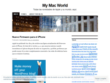Tablet Screenshot of mymacworld.wordpress.com