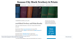 Desktop Screenshot of kcmockawards.wordpress.com