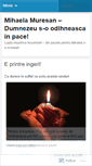 Mobile Screenshot of mihaelamuresan.wordpress.com